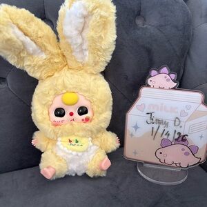 Baby three Lily rabbit town v1 yellow bunny